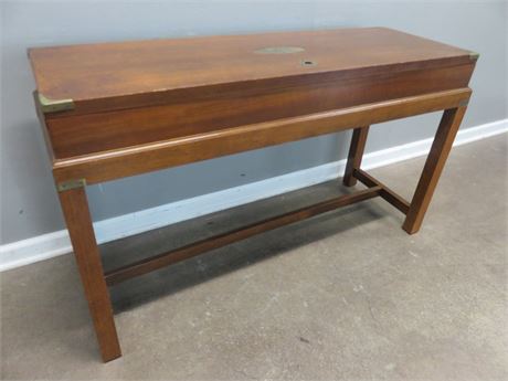 Lift-Top Console Table