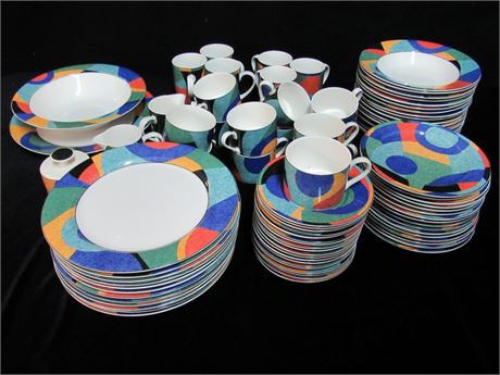 Colorful Victoria Beale Accents Casual Dinnerware