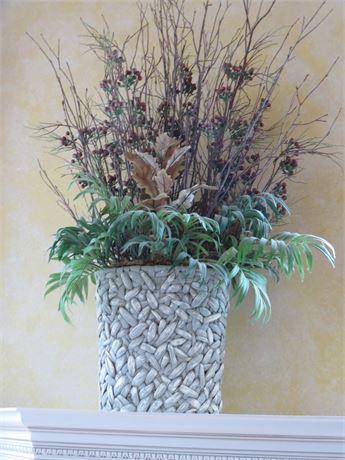 5 ft. Faux Foliage Display