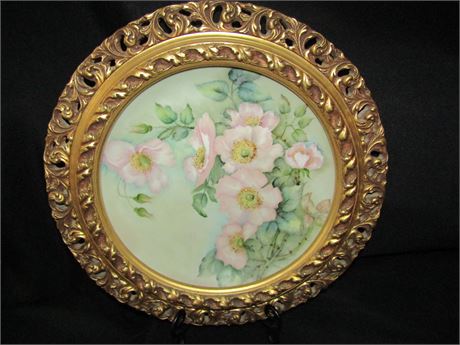 Limoges Hand Painted Plate