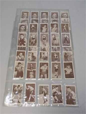 Churchman Boxing 1938 Cards