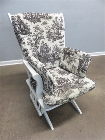 White Glider Chair
