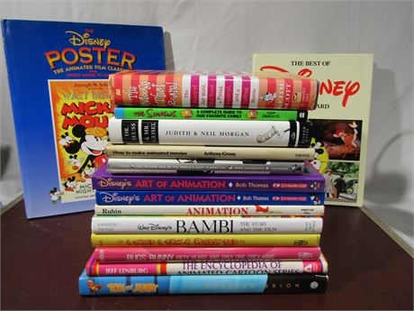 Large Cartoon Book lot, Disney, Peanuts, Tom & Jerry and More !