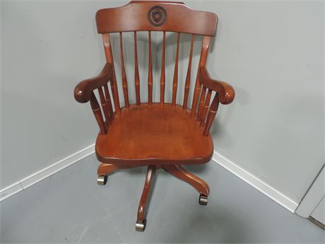 KENT STATE Solid Wood Desk Chair