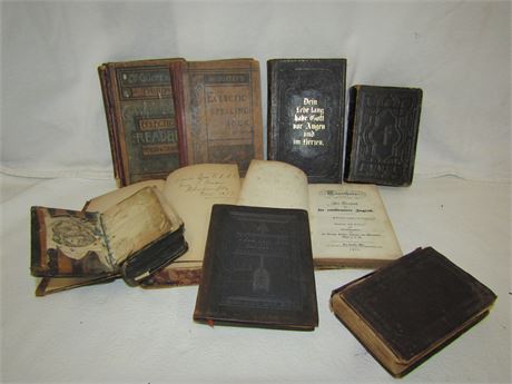 Antique Book Collection 18th & 19th Century