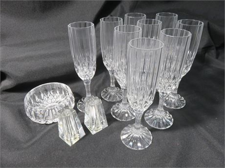 Assorted Crystal Tableware
