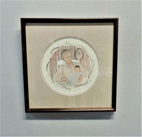 Signed MN "Grandma's Baby" Print (99 /1,000)