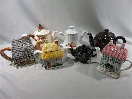 Assorted Ceramic Teapots