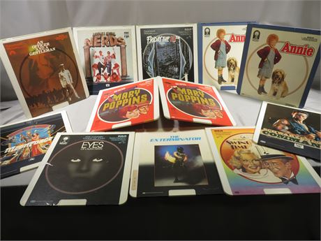 Assorted LaserDisc Movies
