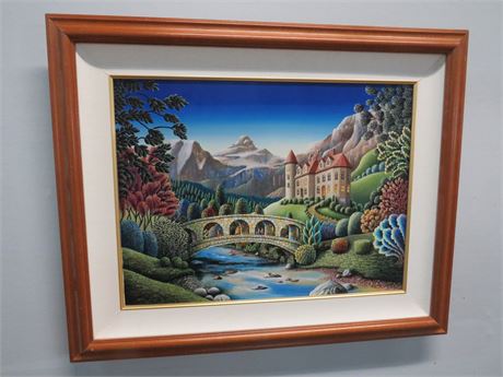 ANDY RUSSELL "Castle Creek" Giclee Canvas Art Print