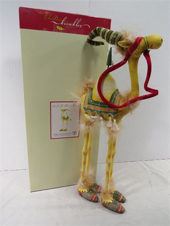 CHRISTMAS KRINKLES Harold The Camel Figure by Patience Brewster