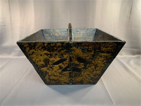 Wooden Rice Container/19th Century