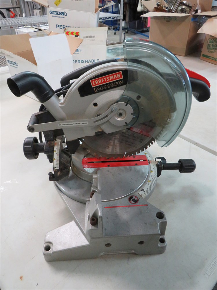 Transitional Design Online Auctions - CRAFTSMAN 10-inch Compound Miter Saw