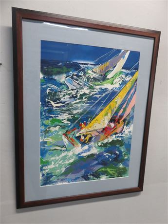 LEROY NEIMAN "High Seas Sailing" Signed Print