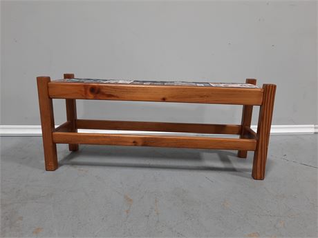 Small Upholstered Bench