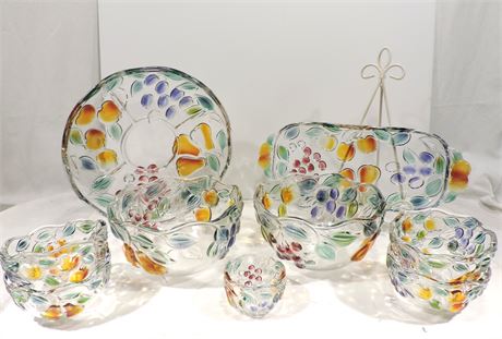 MIKASA 'Garden Harvest' Glass Serving Set