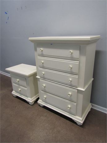Broyhill Chest and Nightstand