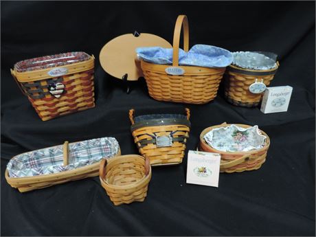 Signed Century and Collector's Club Longaberger Baskets