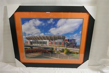 NEW - First Energy Stadium “Home of the Browns” Print