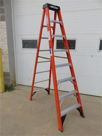 WERNER 8 ft. Fiberglass Ladder