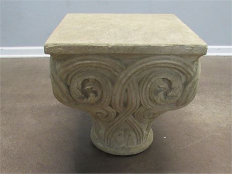 Cast Concrete Pedestal