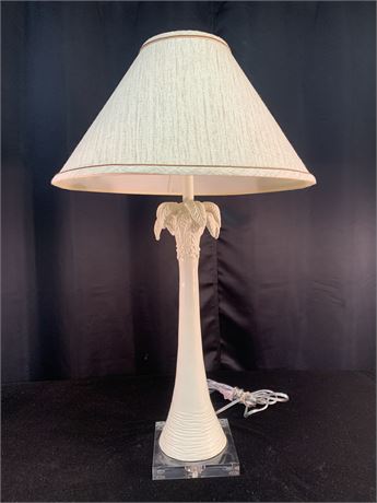 "FRESNO WHITE PALM"  Lamp