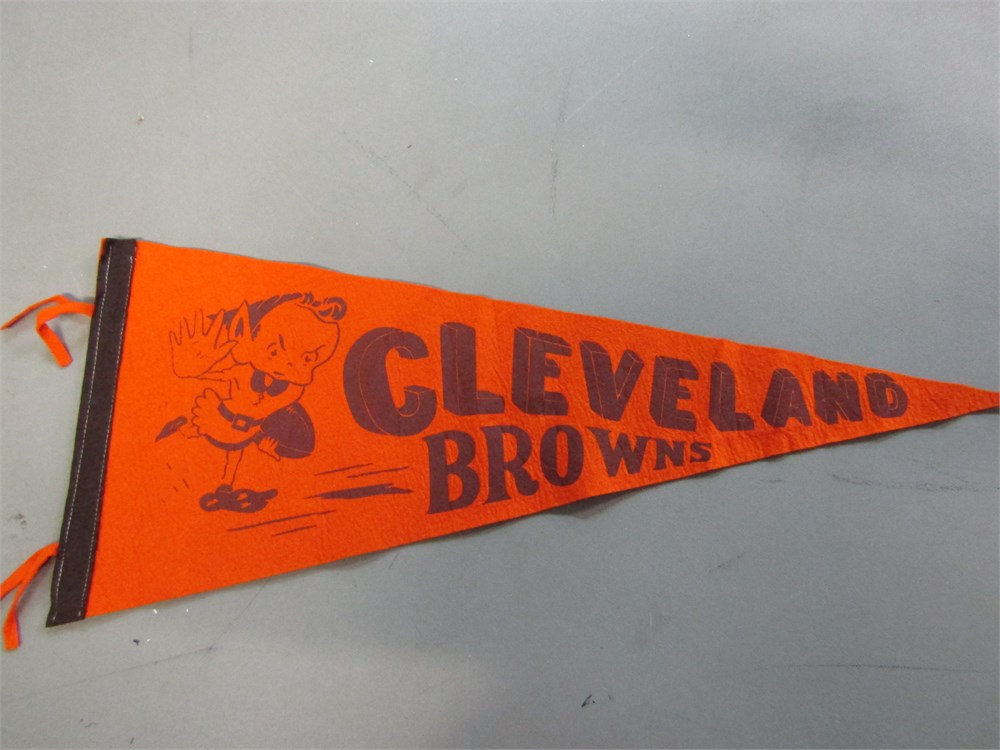 Transitional Design Online Auctions - Cleveland Browns Helmet and