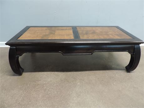 Asian Style Solid Wood Coffee Table