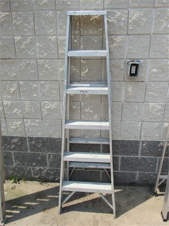 Keller 6' Type II Commercial Rated Aluminum Step Ladder