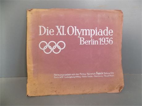 Die XI.Olympiade Berlin 1936 Book