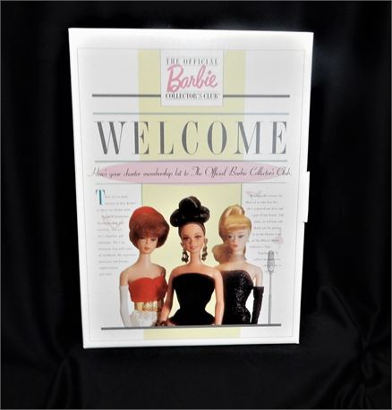 Barbie Collectors Club Welcome Kit
