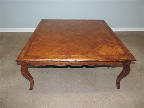 Traditional Style Solid Wood Coffee Table