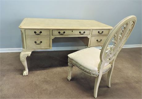 French Style Computer Desk / Chair