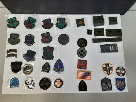 Army & Air Force Military Patches