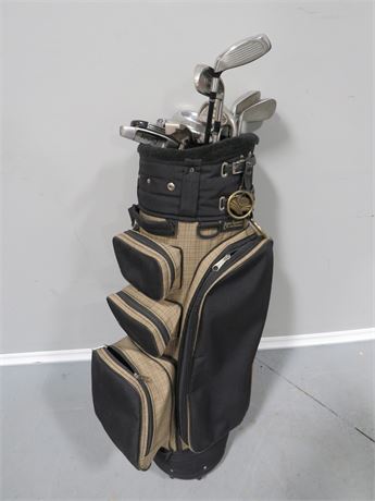 Golf Clubs w/Bag & Accessories