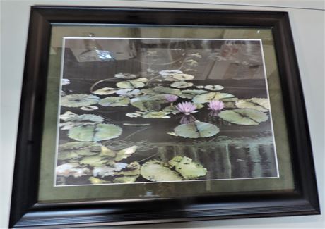 Signed Robyn Hill Print 'Lily Pond' (102/500)
