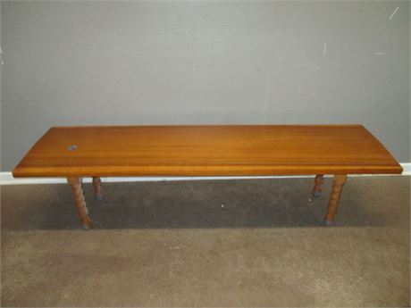 Vintage Extra Long Coffee Table