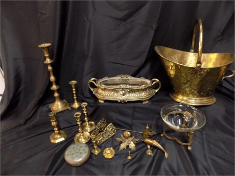 Brass Candlestick & More Collection