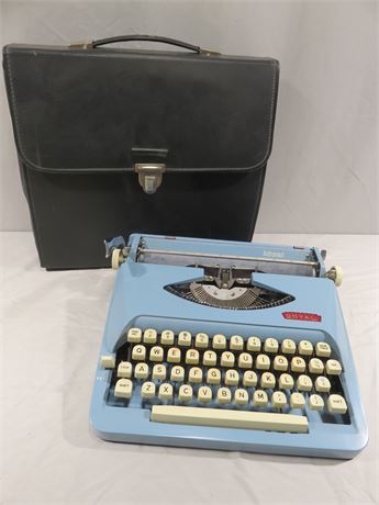 Mid-Century Royal Astronaut Portable Typewriter