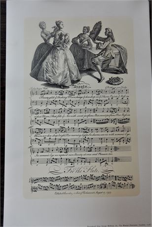 Facsimile Reproductions of Eighteenth Century Music