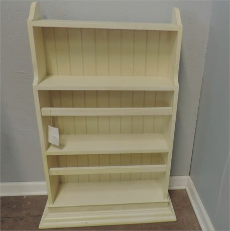 NEW Ethan Allen Solid Wood Hanging Plate Rack