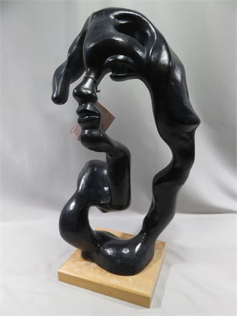 KLARA SEVER / Austin Sculpture "Portrait of a Woman" Signed