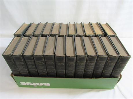 Mark Twain - 24 Volumes - Published Early 1900's by Collier