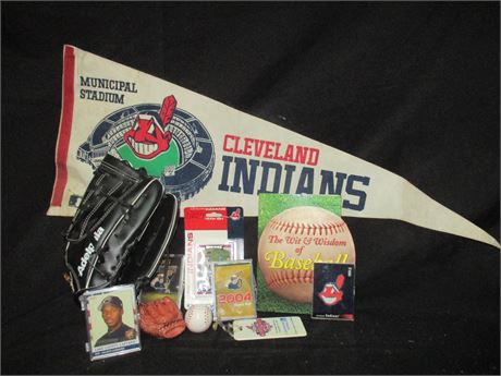 Cleveland Indians and Lake Erie Captains Collectibles