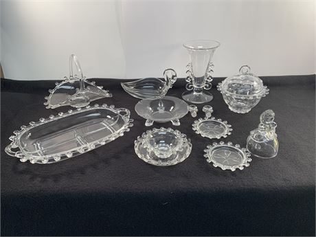 Heisey  Glass Collectible Pieces