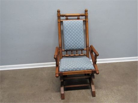 Antique Platform Spring Rocking Chair