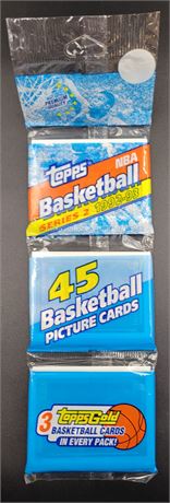 Shaquille O'Neal Rookie Possibility form 1992-93 Topps Basketball Rack Pack