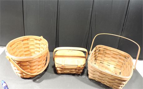 Vintage Signed LONGABERGER Baskets