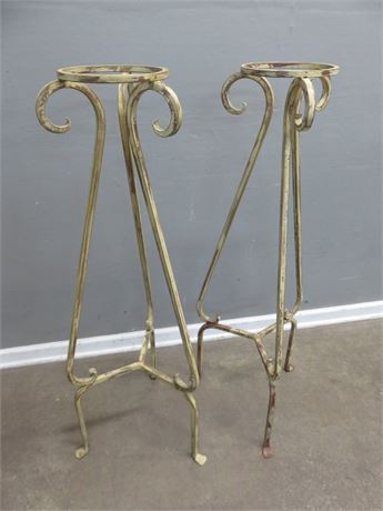 Wrought Iron Plant Stands