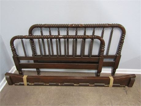 Jenny Lind Spool Bed Frame and Supports